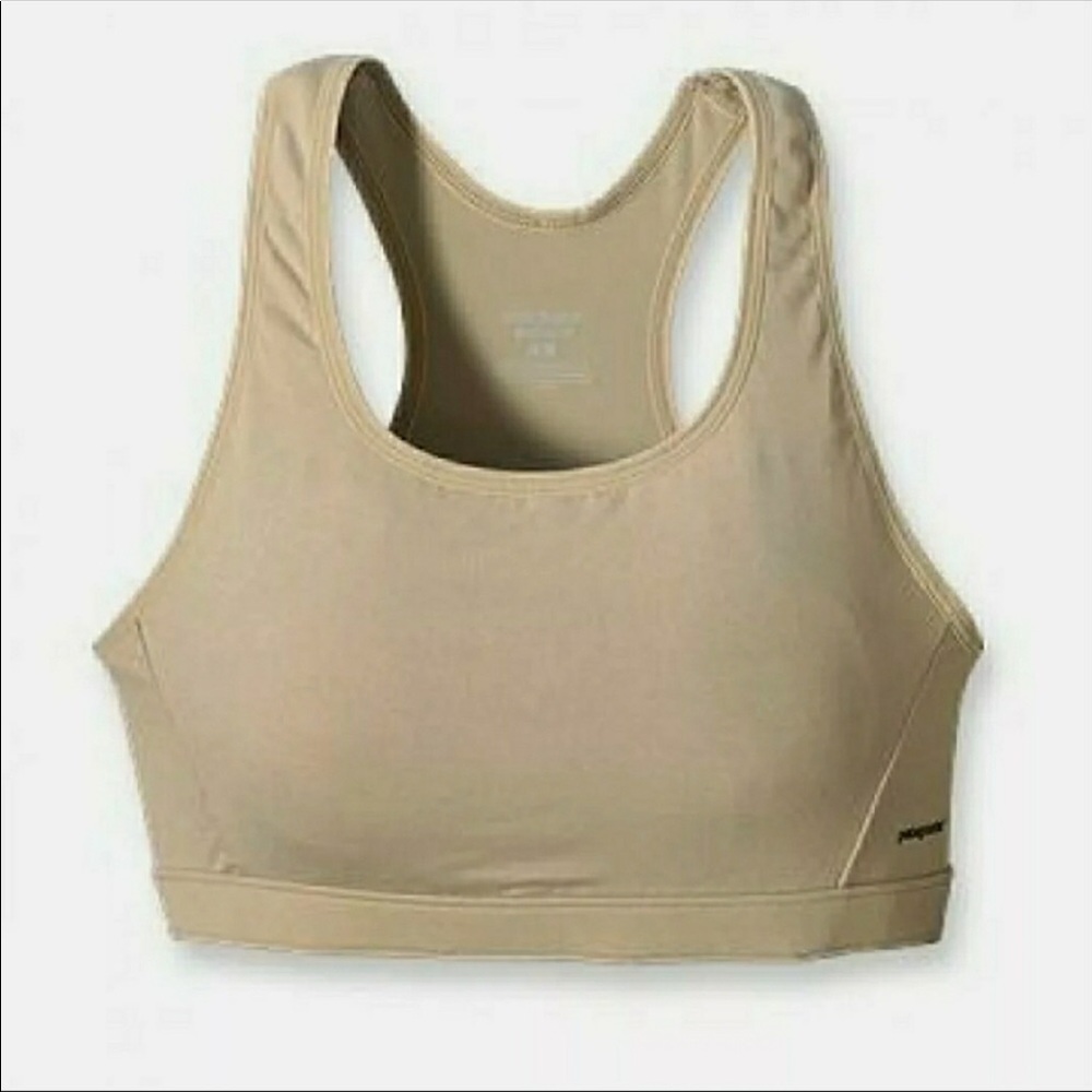 Patagonia Capilene‎ Desert Tan Sport Bra 🆕 - Picture 4 of 12